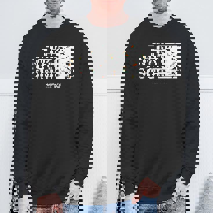 ハワイ諸島 ノースショア ハレイワ サーファー スウェットシャツ 高齢者への贈り物