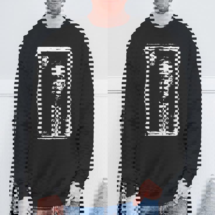 ハワード・フィリップス アート キム・ディアス・ホルム 絵 インク クトゥルフ Hpl Cthulhu Howard スウェットシャツ 高齢者への贈り物