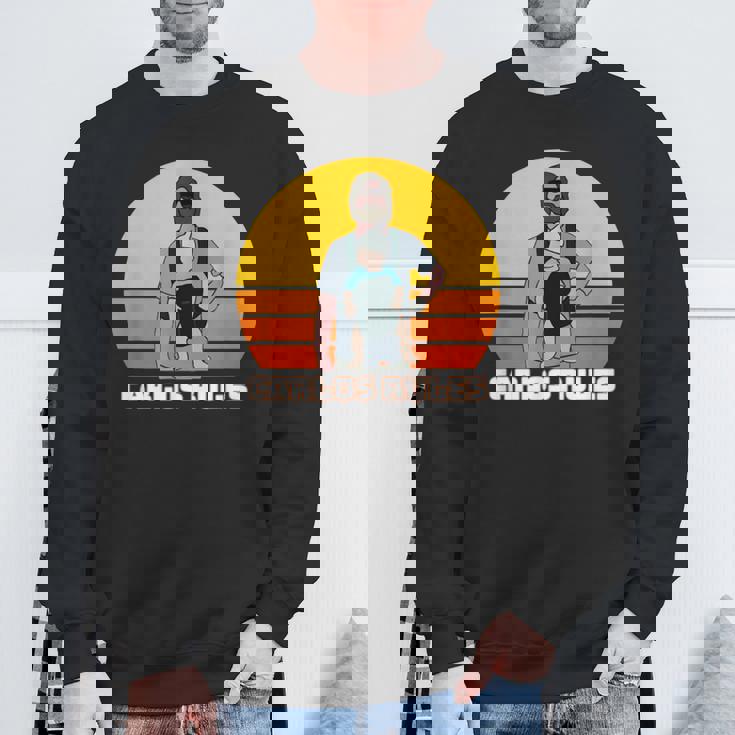 ハングオーバー映画 クラシックシネマ 面白い名前のカルロスシャツ スウェットシャツ 高齢者への贈り物