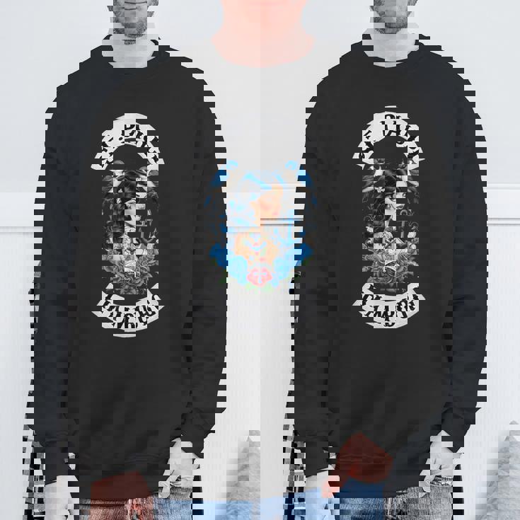 ハンブルク ザンクトパウリ レーパーバーン 港 セーラー タトゥー ガール スウェットシャツ 高齢者への贈り物