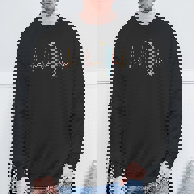 ハートビートペンギン スウェットシャツ 高齢者への贈り物