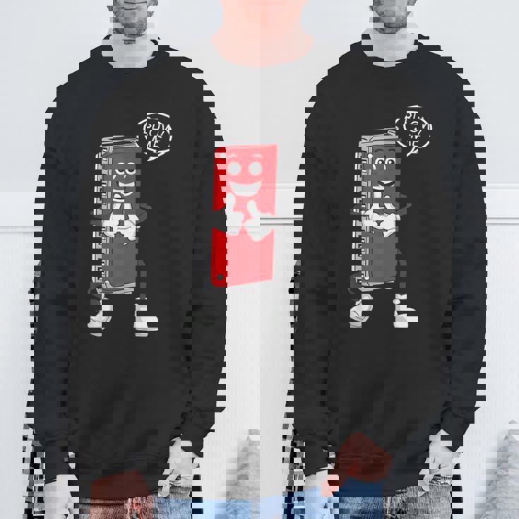 ハーモニカプレーヤー フレンチハープ ブルース ミュージシャン スウェットシャツ 高齢者への贈り物