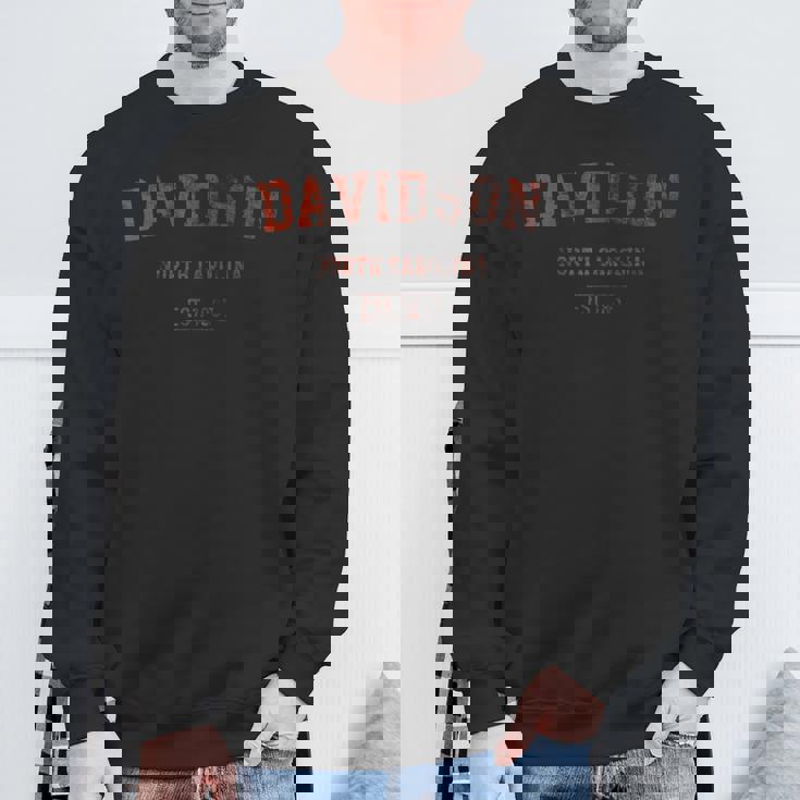 ハーレーダビッドソン ノースカロライナ アンティーク調 テキスト スポーツスタイル スウェットシャツ 高齢者への贈り物