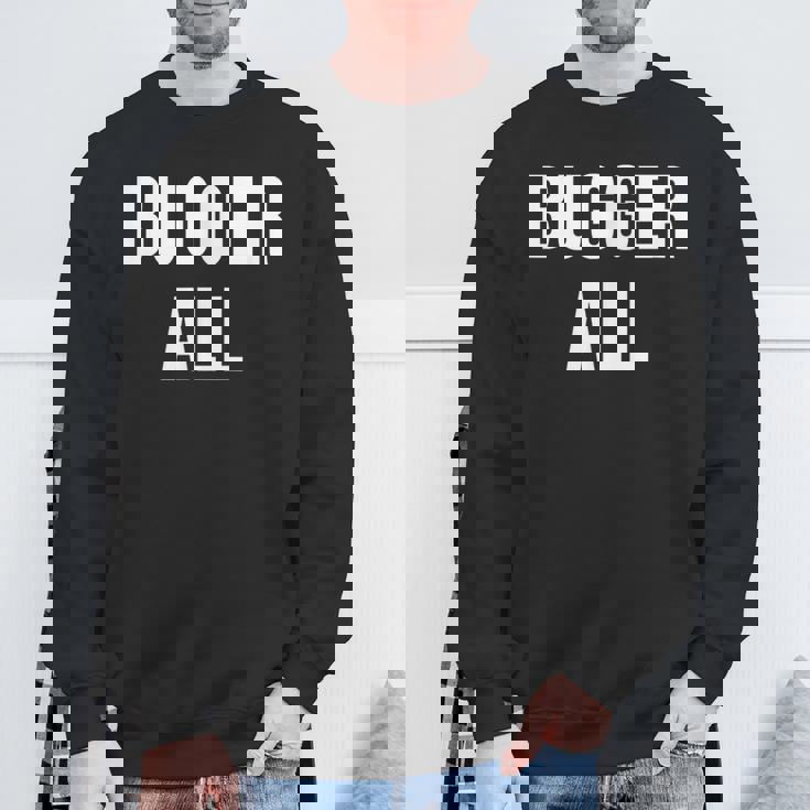 バガー 全て スウェットシャツ 高齢者への贈り物