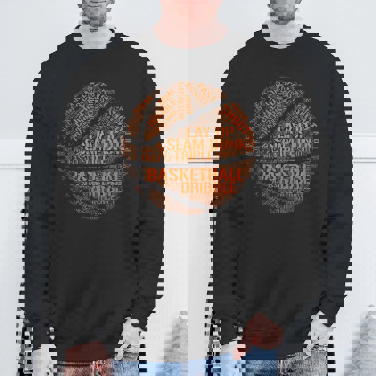 バスケットボール バスケ 面白tシャツ おもしろ 服 メンズ レディース おもしろグッズ バスケ部 スウェットシャツ 高齢者への贈り物