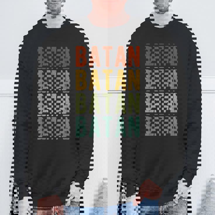 バタンシティ フィリピン レトロ ヴィンテージ スウェットシャツ 高齢者への贈り物