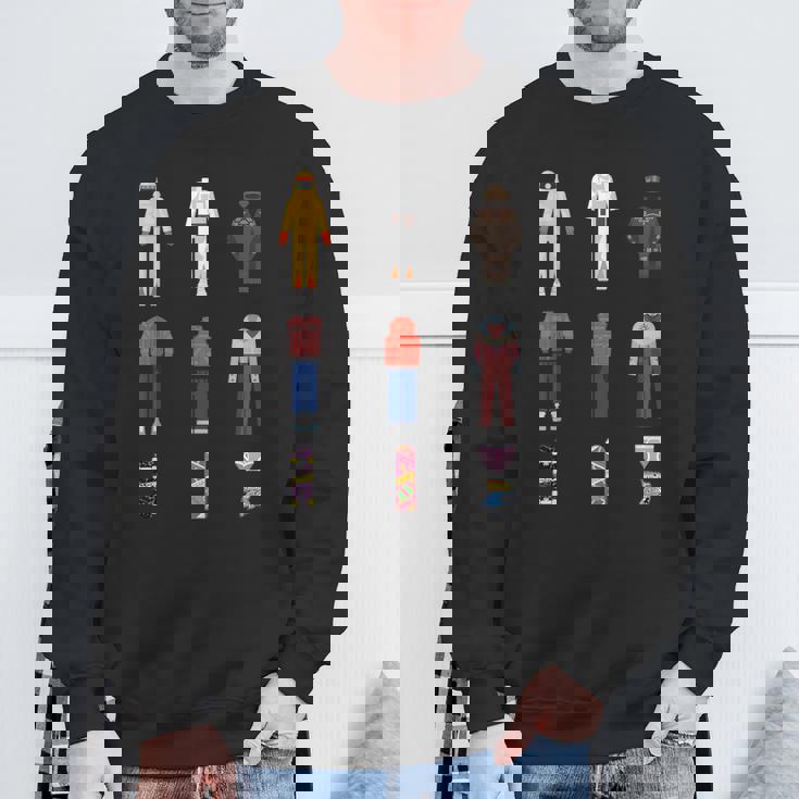 バック・トゥ・ザ・フューチャー 40周年記念の象徴的な衣装 スウェットシャツ 高齢者への贈り物