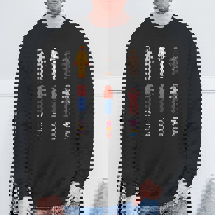 バック・トゥ・ザ・フューチャー 40周年記念の象徴的な衣装 長袖tシャツ スウェットシャツ 高齢者への贈り物