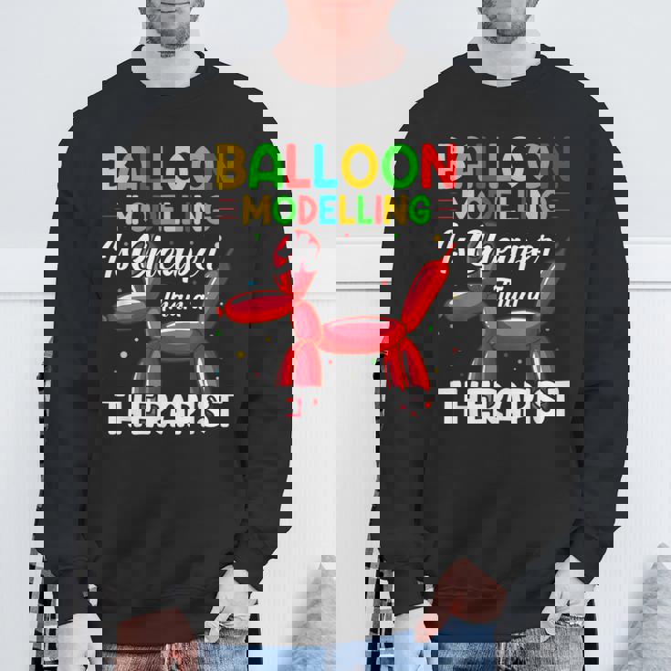 バルーンモデリング セラピストより安価 バルーンアート スウェットシャツ 高齢者への贈り物