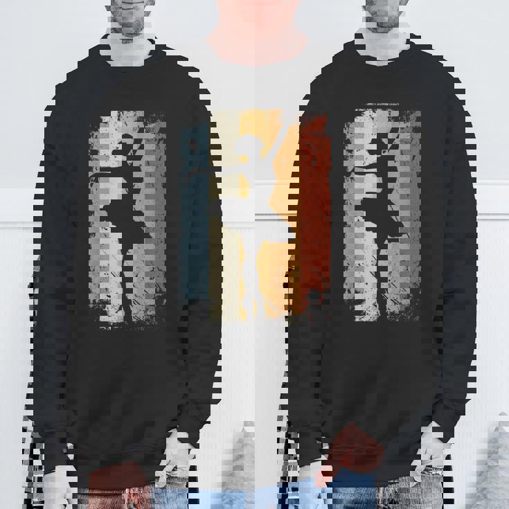 バレエダンスダンスバレリーナシューズ En Pointe ヴィンテージレトロ スウェットシャツ 高齢者への贈り物