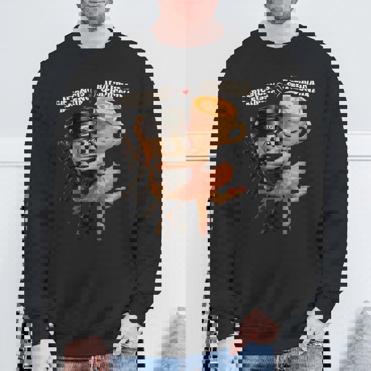 バレリーナ カプチーナ カプチーノ アサシーノ イタリアン ブレイン スウェットシャツ 高齢者への贈り物