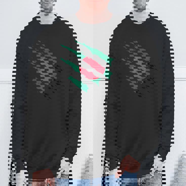 バングラデシュ国旗 バングラデシュ ルーツ 爪 バングラデシュ プライド スウェットシャツ 高齢者への贈り物