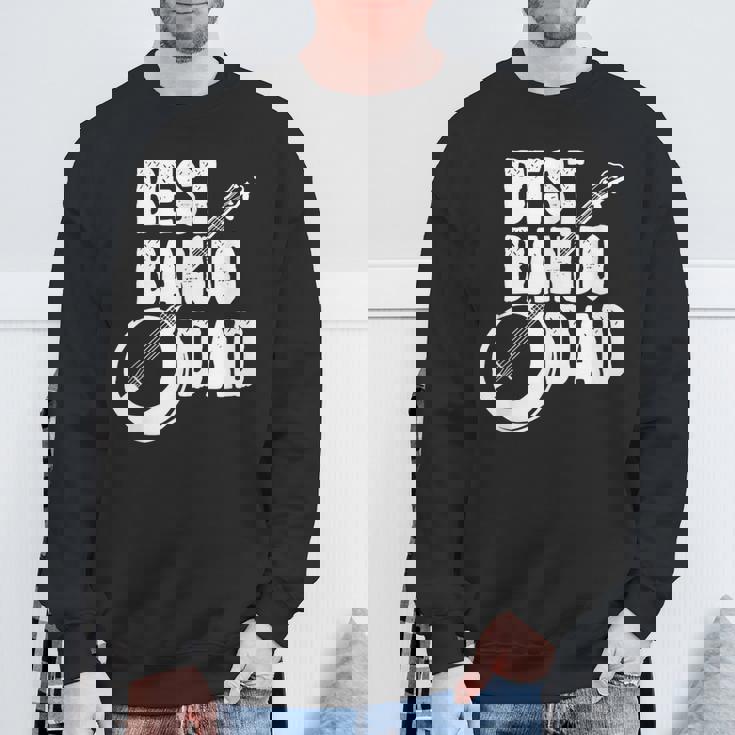 バンジョーパパ バンジョーインストラクター カントリーミュージック 父の日 スウェットシャツ 高齢者への贈り物