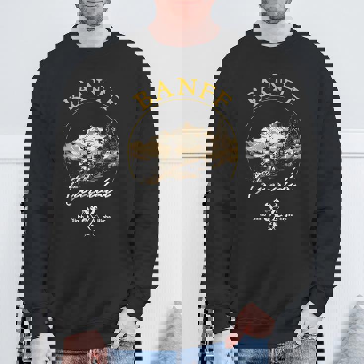 バンフ レトロ ヴィンテージ アパレル バンフ お土産 スウェットシャツ 高齢者への贈り物