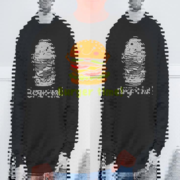 バーガータイム スウェットシャツ 高齢者への贈り物