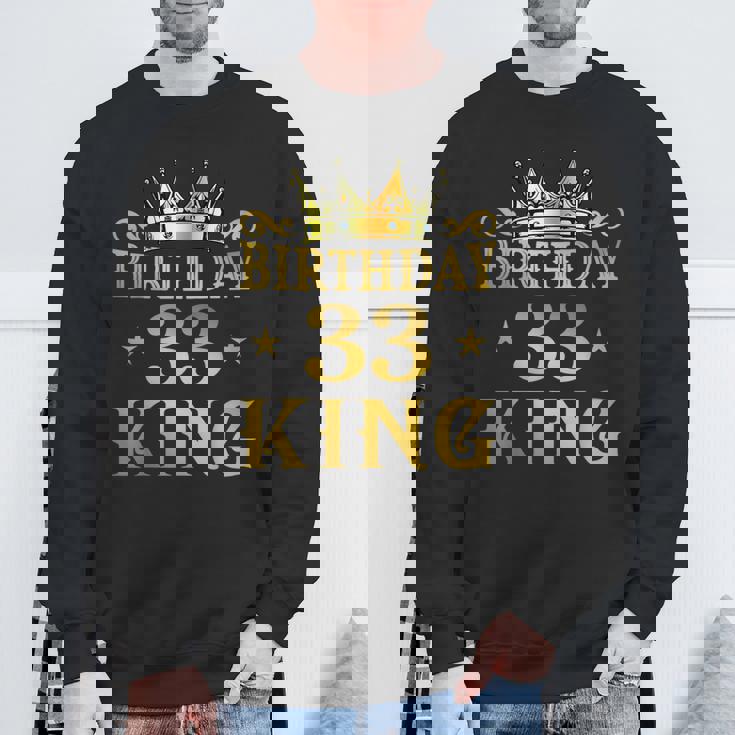 バースデーキング 33歳 男性 スウェットシャツ 高齢者への贈り物