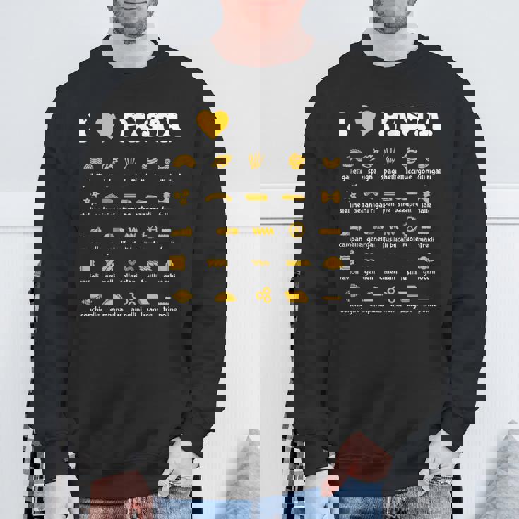 パスタタイプ スパゲッティヌードル イタリア ギフトパスタ スウェットシャツ 高齢者への贈り物