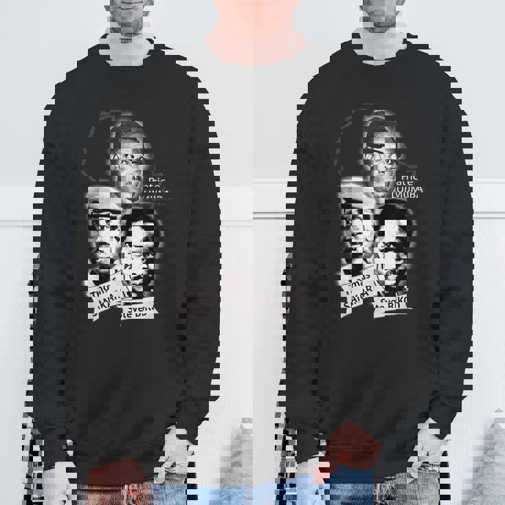 パトリス・ランバ、トーマス・サンカラ、スティーブ・ビコ スウェットシャツ 高齢者への贈り物