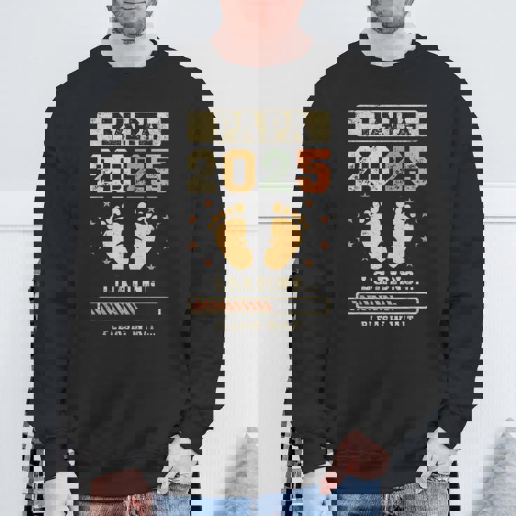 パパ 2025 ローディング 出産発表 これからパパになる人 スウェットシャツ 高齢者への贈り物