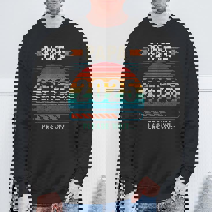 パパ 2025 出産報告 妊娠報告 父親になる人 スウェットシャツ 高齢者への贈り物