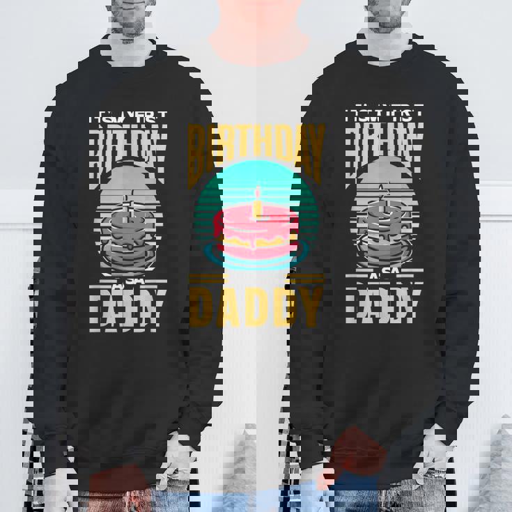 パパになって初めての誕生日 年 祝 チーム パーティー スウェットシャツ 高齢者への贈り物