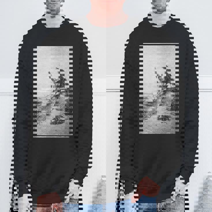 パラダイス・ロスト「多くの迷宮で」ギュスターヴ・ドレ アート スウェットシャツ 高齢者への贈り物