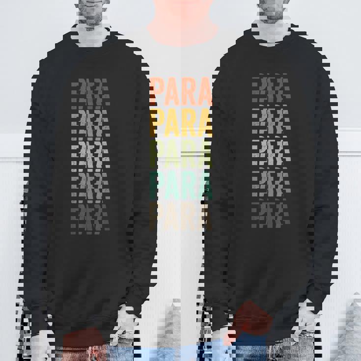パラパラプロプロフェッショナル スウェットシャツ 高齢者への贈り物
