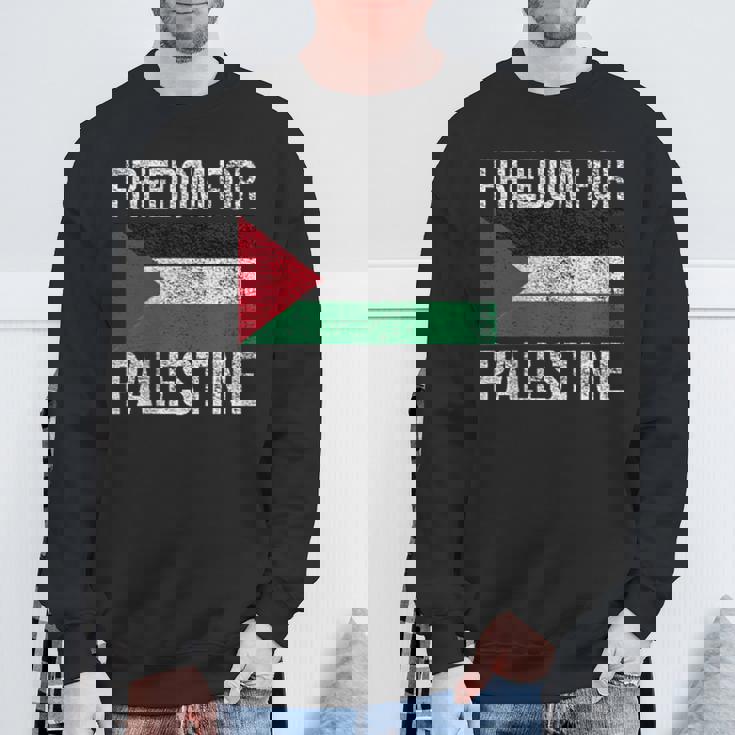 パレスチナの自由旗フリーパレスチナガザパレスチナ人 スウェットシャツ 高齢者への贈り物