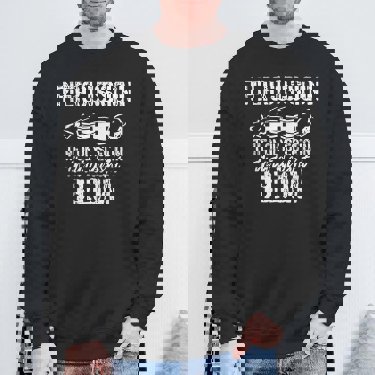 パーカッション楽器 スウェットシャツ 高齢者への贈り物