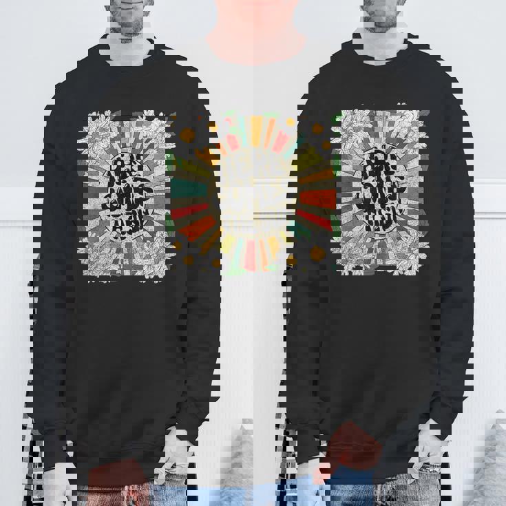 ヒア・カムズ・ザ・サン スウェットシャツ 高齢者への贈り物