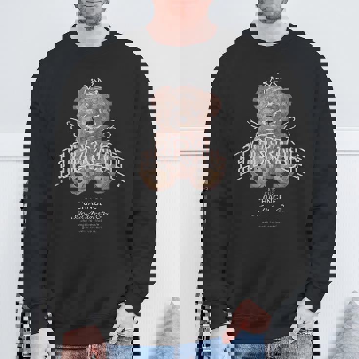 ヒップホップ Y2k Hip Hop ヒップスター ビンテージ エッジー レトロ アーバン ストリートウェア テディ スウェットシャツ 高齢者への贈り物