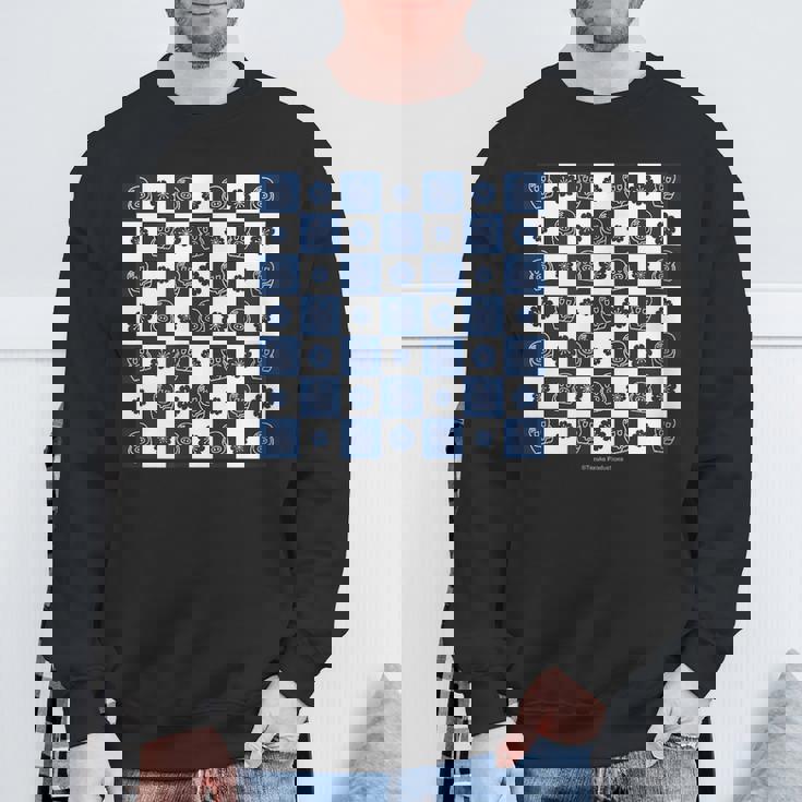 ヒョウタンツギ 和柄市松模様 Ctezuka Productions スウェットシャツ 高齢者への贈り物