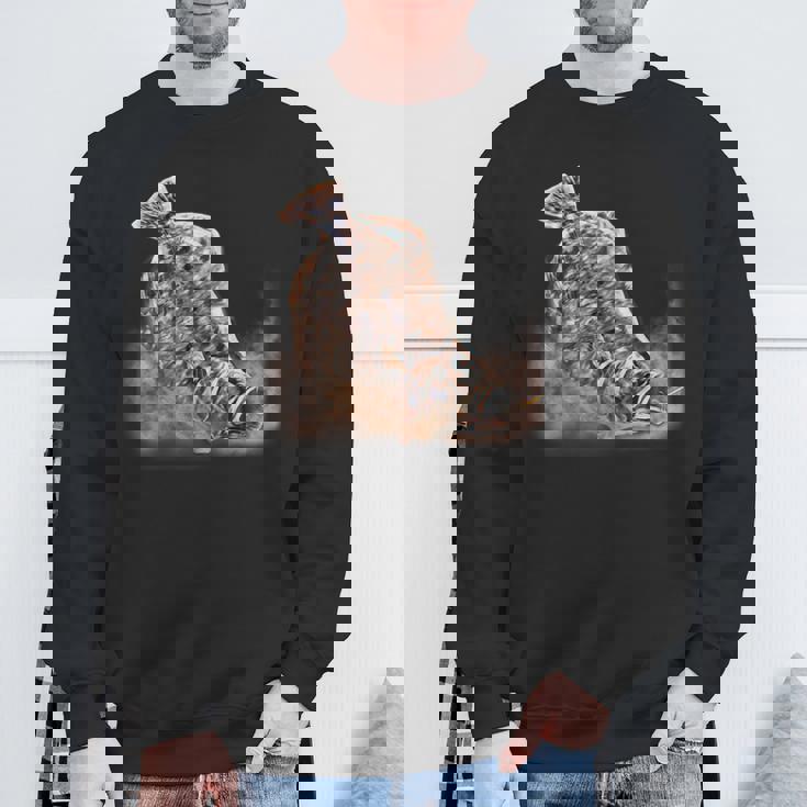 ヒラメ フィッシングシャツ&ギア メンズ レディース キッズ ヒラメ スウェットシャツ 高齢者への贈り物