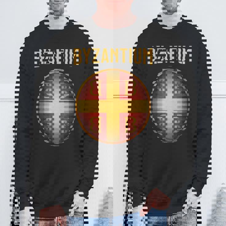 ビザンチウムのシンボル コンスタンティノープルとビザンツ帝国 スウェットシャツ 高齢者への贈り物