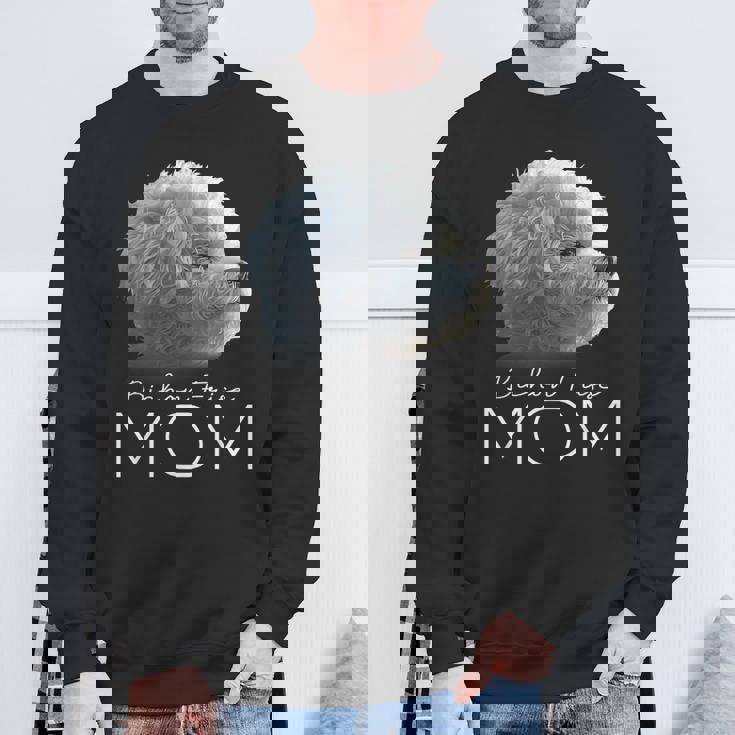 ビション・フリーゼ ママ スウェットシャツ 高齢者への贈り物