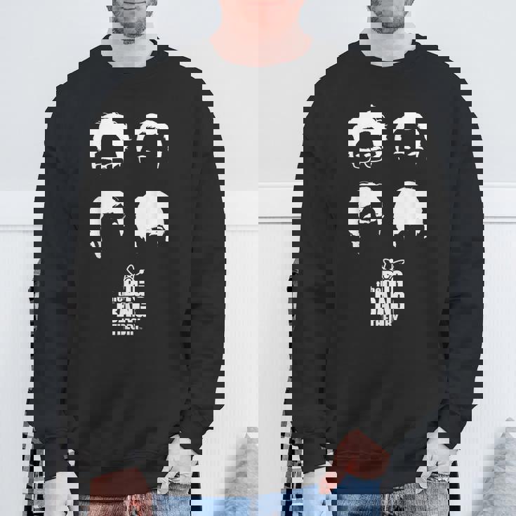 ビッグバン理論 ロゴ グループ ヘアショット スウェットシャツ 高齢者への贈り物