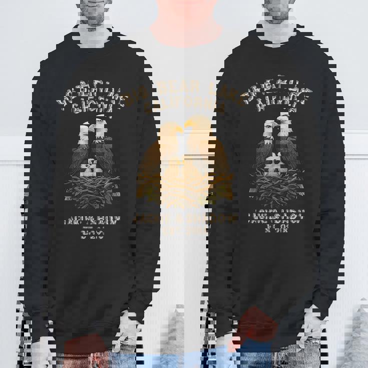 ビッグ・ベアー・レイク・カリフォルニア・イーグルスジャッキー・アンド・シャドウ スウェットシャツ 高齢者への贈り物