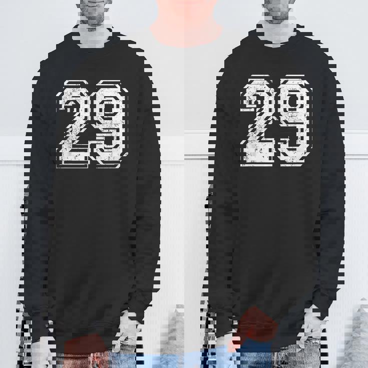 ビンテージスポーツナンバーズ 29 29 スウェットシャツ 高齢者への贈り物