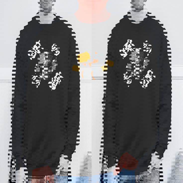 ビールバーニーズマウンテンドッグ スウェットシャツ 高齢者への贈り物