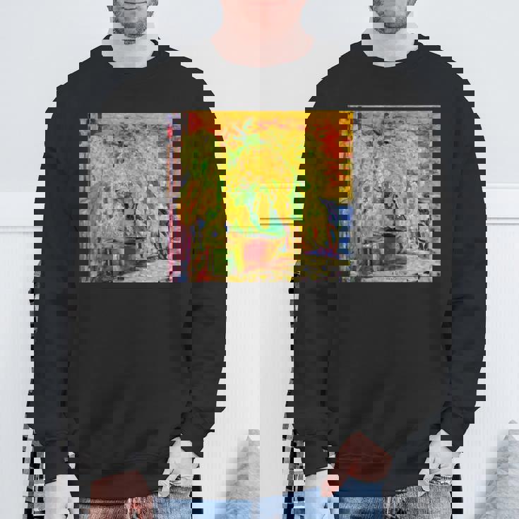 ピエール・ボナール作 ミモザの束 1945 スウェットシャツ 高齢者への贈り物