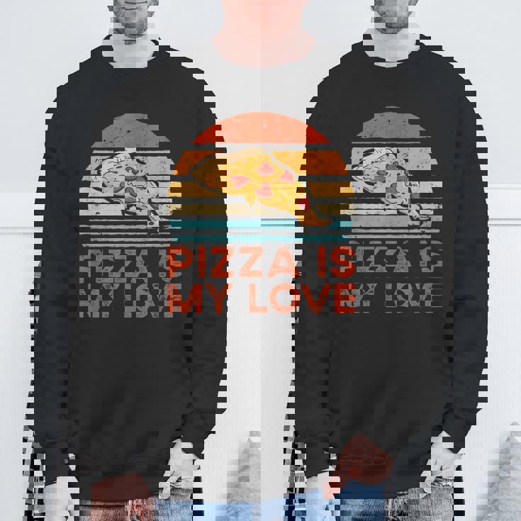 ピザ・イズ・マイ・ラブ スウェットシャツ 高齢者への贈り物