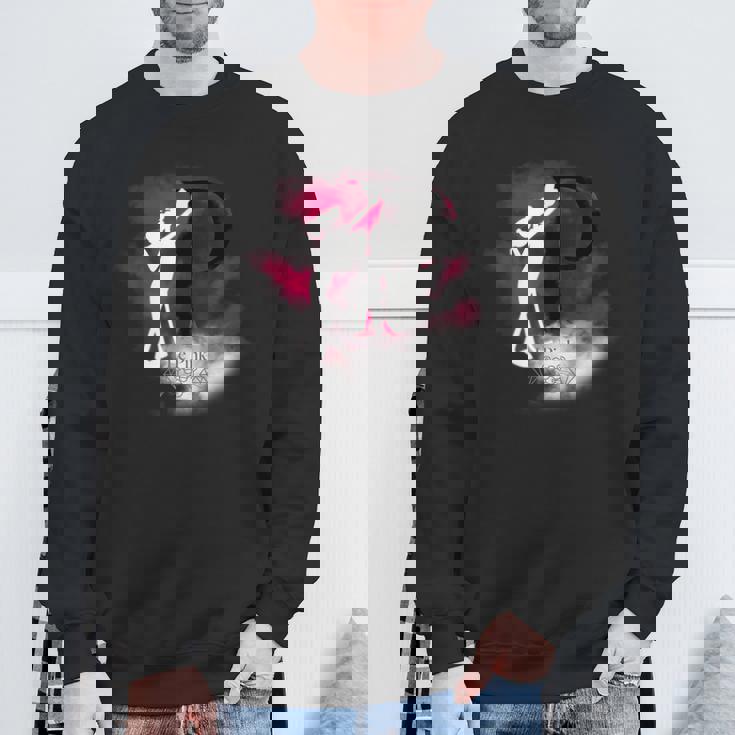 ピンクパンサー ル ピンクシルエット 霧の中 スウェットシャツ 高齢者への贈り物