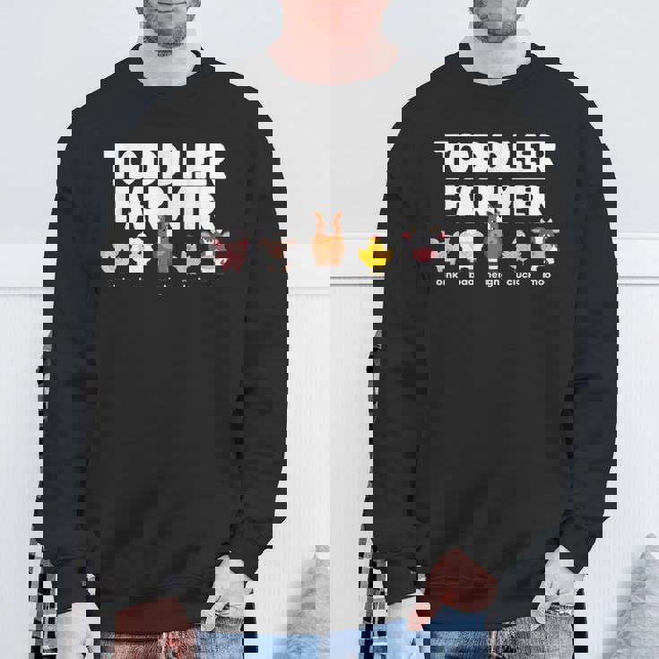 ファームアニマルサウンドoink Baa Neigh Cluck Moo 幼児農家 スウェットシャツ 高齢者への贈り物