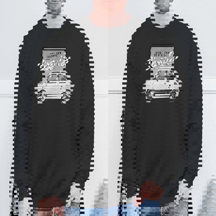 フィアット126 スウェットシャツ 高齢者への贈り物