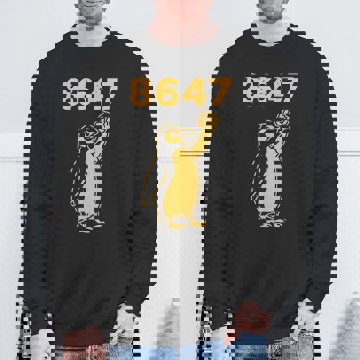 フィストペンギン-ウィースタンドウィズペンギン-ファニー8647 スウェットシャツ 高齢者への贈り物