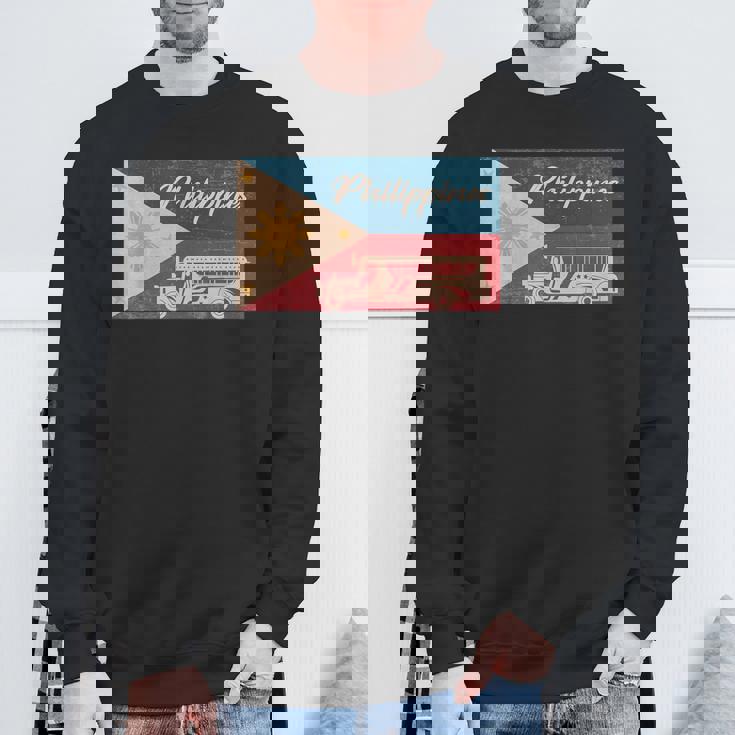 フィリピン ジープニー ディスコ セブ スービック アンヘレス パームス マニラ パラワン ギフト お土産 スウェットシャツ 高齢者への贈り物