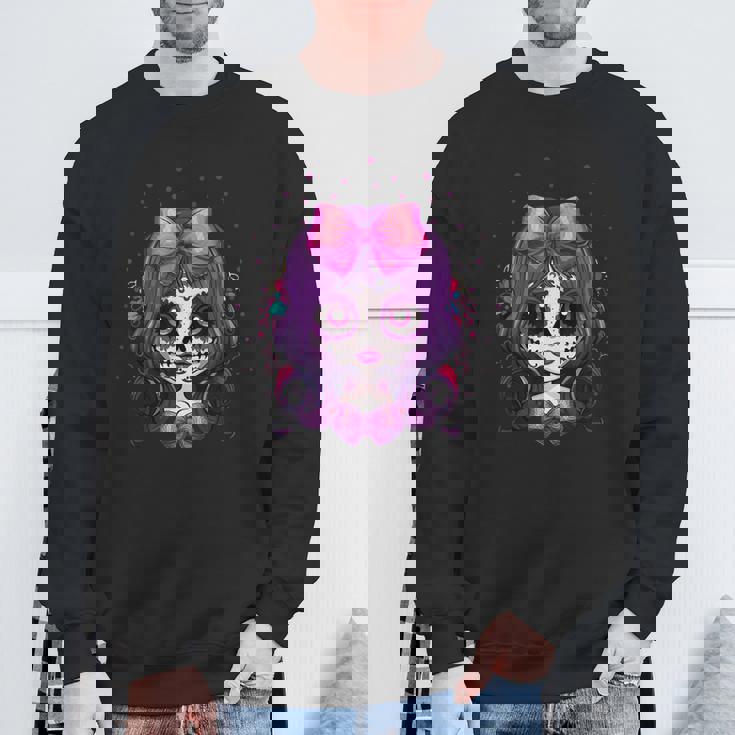 フェアリースケルトン 死者の日 Dia De Los Muertos ハロウィン スウェットシャツ 高齢者への贈り物