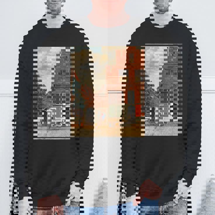 フェルメール【小路】贈り物 ギフト スウェットシャツ 高齢者への贈り物