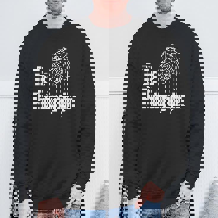 フォトカメラ カメラマン スウェットシャツ 高齢者への贈り物