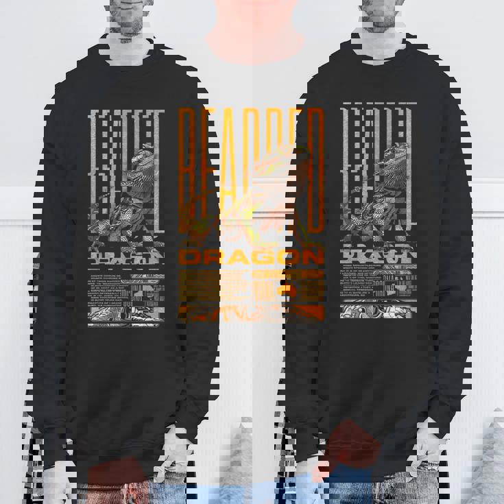 フトアゴヒゲトカゲ 爬虫類キーパー ビアディ トカゲ ストリートウェア スウェットシャツ 高齢者への贈り物